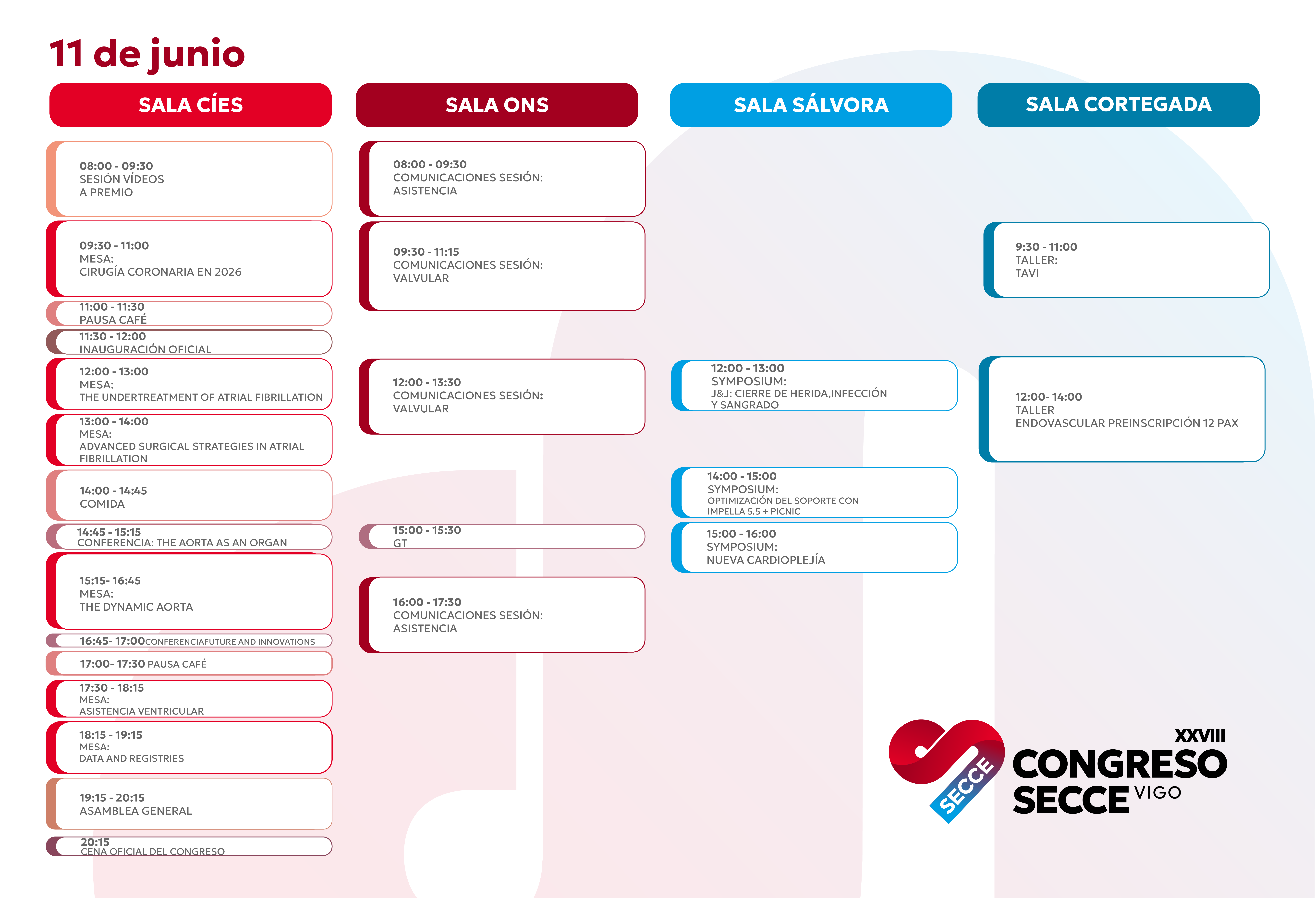 Programa día 11