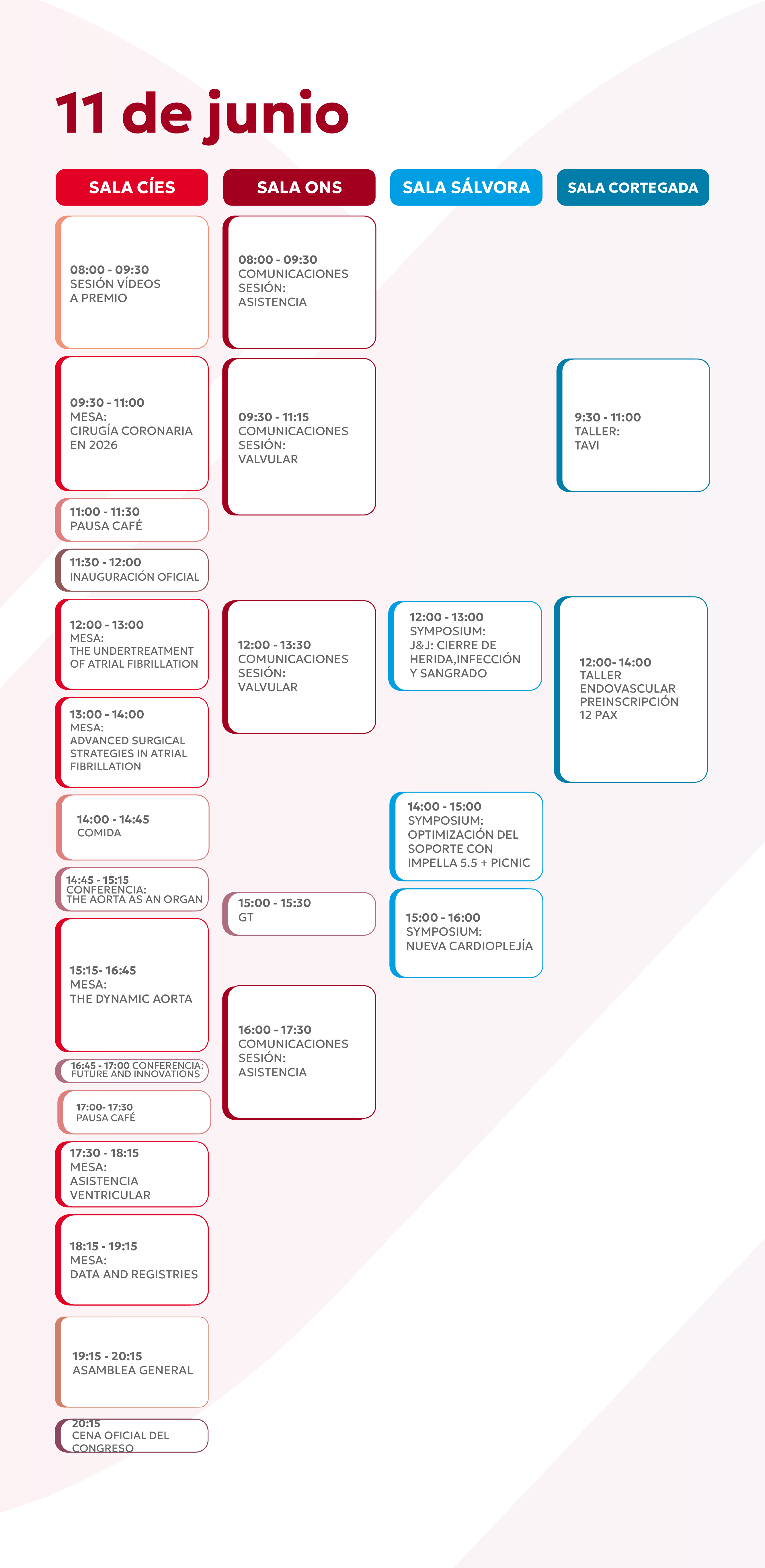 Programa día 11